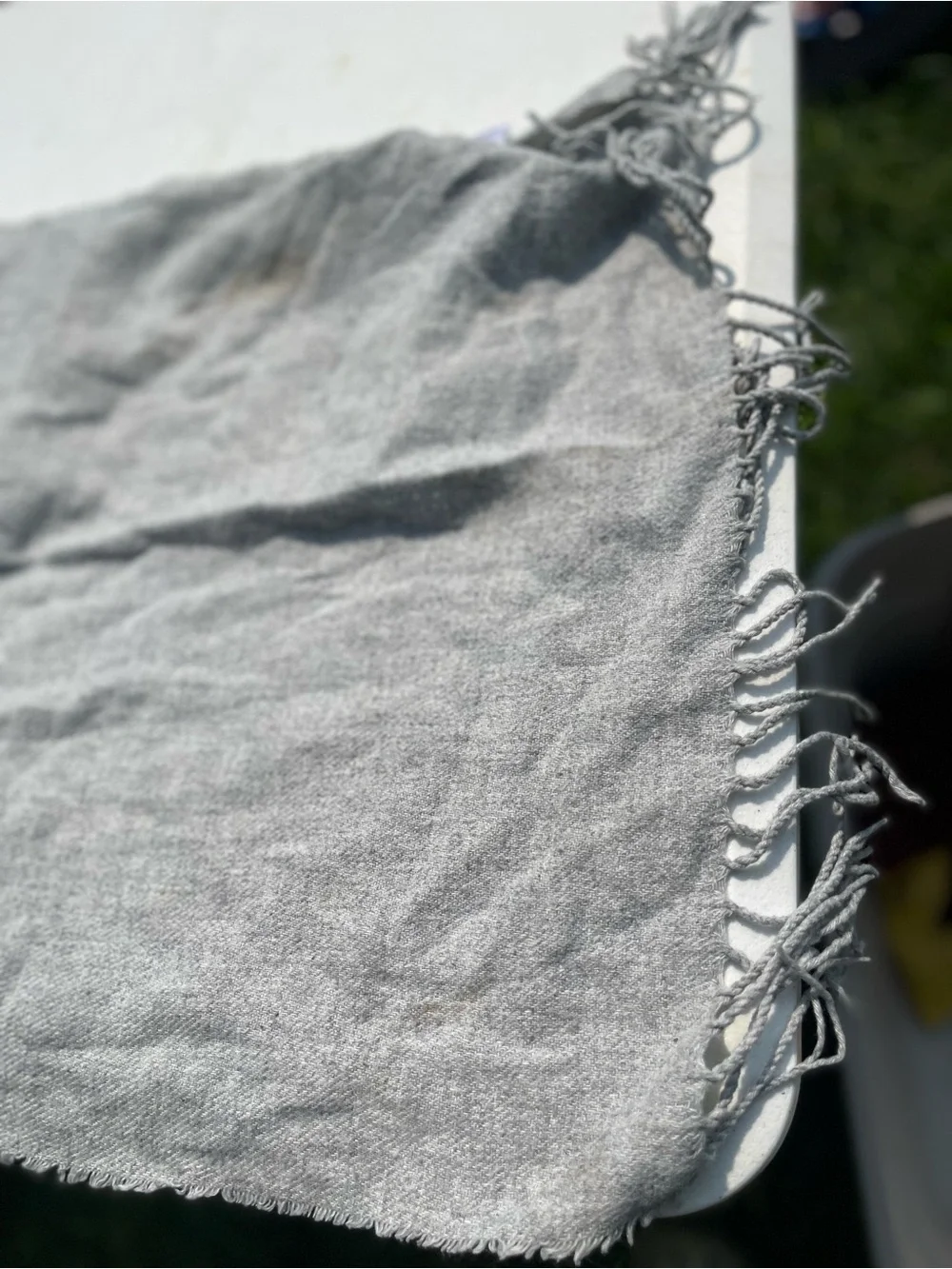 Classic Men's Gray Scarf - Soft Everyday Layer